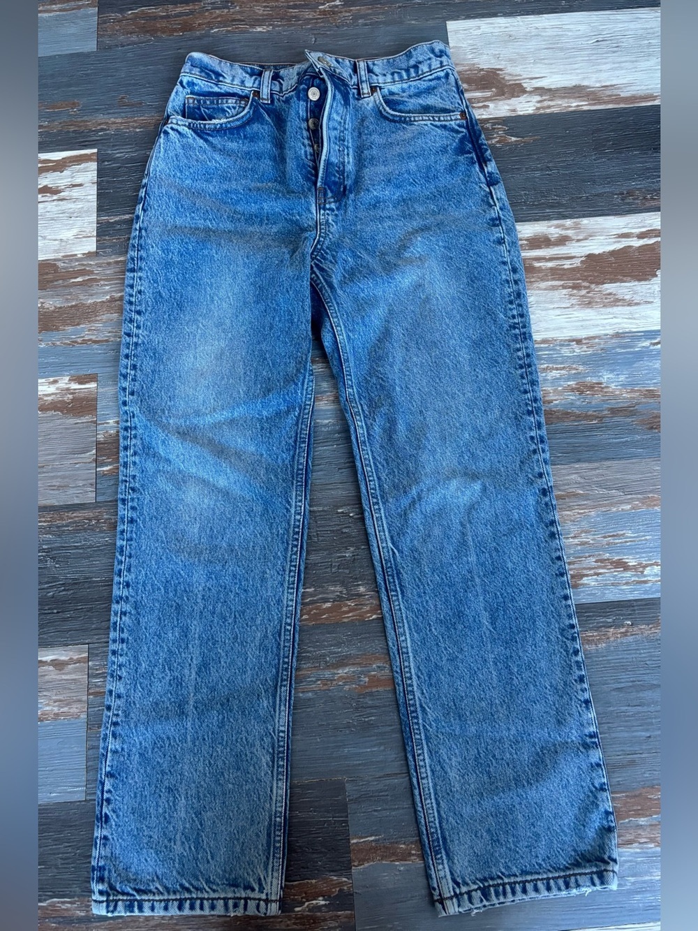 Reformation Women’s Cynthia High Rise Straight Leg Jeans  size 27